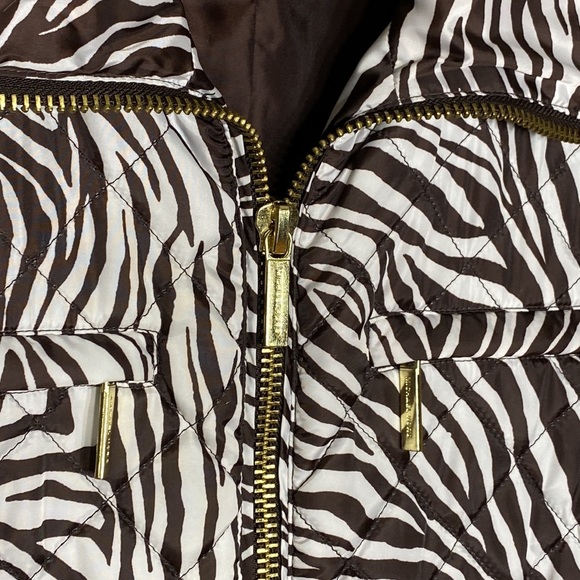 MICHAEL KORS Zebra Puffer Vest - Picture 5 of 11